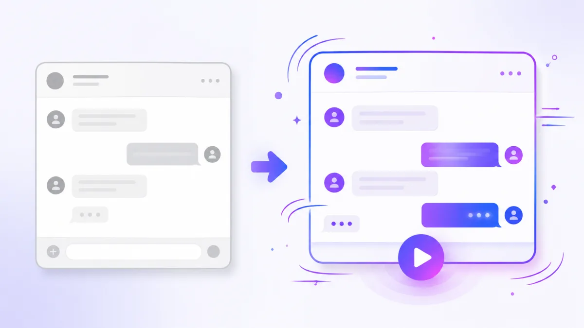 Vídeo de chat o captura de pantalla: por qué la animación consigue más vistas
